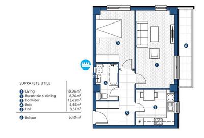 Intabulat! AP 2 cam D Kaufland - Galata, parcare inclusa! - 8