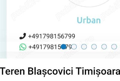 Teren Construcții intravilan de 500 mp, în Blașcovici