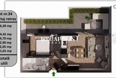 Apartament 2 Camere | Terasă de 31 MP | Tractorul | Bloc Finisat - 4