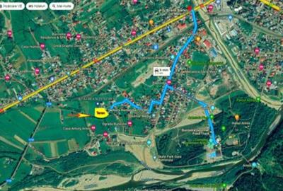 5200 sau 2600 mp teren vanzare,direct proprietar, parcelabil, apropiere Arinis - 5