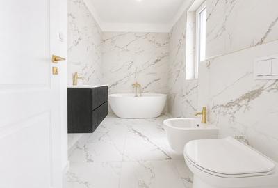 Dezvoltator: Duplex in cartier privat - 4,5 camere, 2 bai cu dormitor la parter - 4