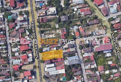 Teren Construcții intravilan de 871 mp, în Colentina
