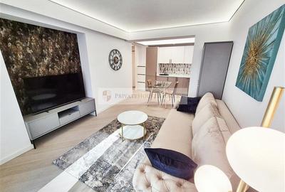 Apartament cu 2 camere semidecomandat, mobilat în Pipera
