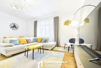 Apartament cu 2 camere semidecomandat, mobilat în Central