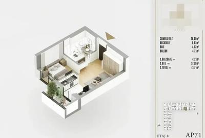 Garsoniera studio STB  Pallady Mutare imediata COMISION 0% - 10