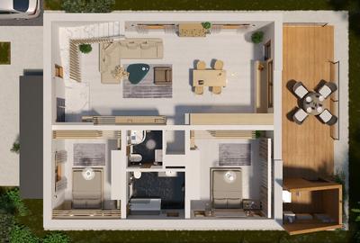 ROA Teghes – vilă 190 mp nZEB, 4 camere, P+M, la cheie - 3