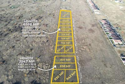 Teren Construcții intravilan de 706 mp, în Moșnița Nouă