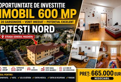 Imobil Premium 600 mp | Pitești Nord | Ideal pentru Hotel, Clinică, Azil batrani - 1