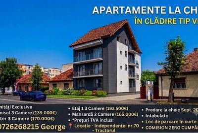 Apartament 3 camere bloc vila - 75 mp + parcare - Tractorul 137500 euro - 9
