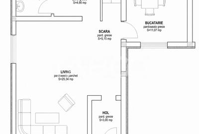 De vanzare - Casa cu 110mp 4 camere 2 bai zona Lidl Arhitectilor - 2