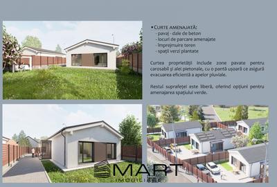 Casă modernă, parter, la cheie – în inima Tărlungenilor • Teren 511 mp - 8
