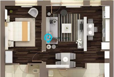 2 Camere | 61 mp | Aleea Privighetorilor -Baneasa | 2 bai - 8