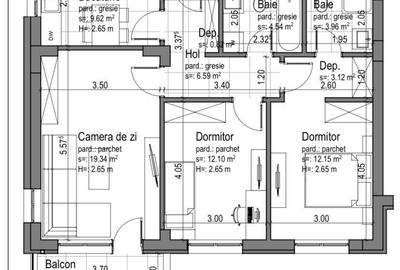 Exclusivitate -  3 camere,  bloc nou,  gradină, loc parcare, pet friendly - 6