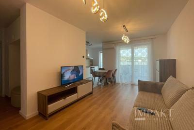 Apartament cu 2 camere semidecomandat, mobilat în Iris