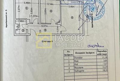 Apartament 2 camere decomandate, etaj 1, str. Mioritei Bacau - 17