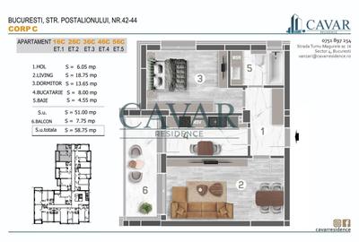 Alege excelenta in locuire, alege proiectul Cavar Residence - 8