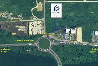 Teren de vanzare centura nord Arad Zona industriala A1 - 1