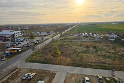 Intrarea in Popesti Leordeni, sos Oltenitei intersectie Autostrada A0, - 25