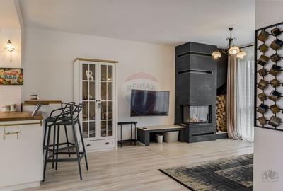 Pipera | 4 camere | semineu + piatra naturala | bucatarie elegantă - 9