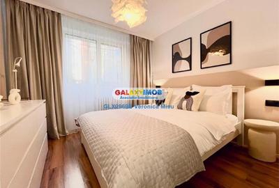 Apartament cu 2 camere semidecomandat, mobilat în Dorobanți