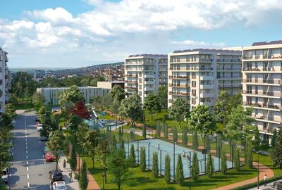 Apartament 2 camere 51 mp cu CF, semifinisat, Elite City - 21
