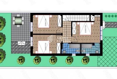 Vila in duplex I 4 camere I complex rezidential I 2 locuri de parcare I 0% com. - 20