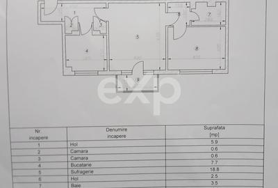 BANAT – Apartament 2 camere, mobilat/utilat, etaj 1, zonă excelentă - 8