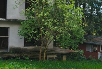 Casa la rosu plus teren  cu utilitati - 4