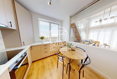 Penthouse 3 camere, intabulat, finisat la cheie, contoare montate - 4