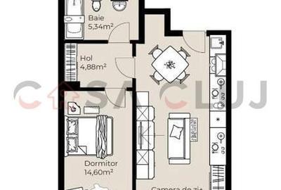2 camere, bloc nou premium, Soporului - 2