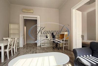 Apartament cu 2 camere semidecomandat, mobilat în Horea