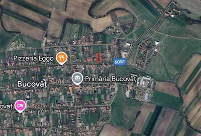 Bucovat- teren intravilan central - 1247 mp - 2
