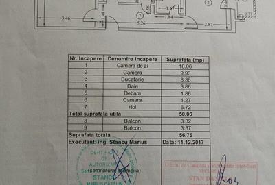 Apartament cu 2 camere decomandat în Aviației