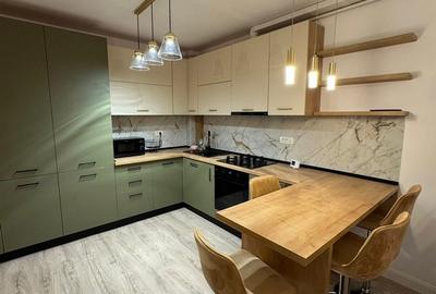 Apartament cu 2 camere semidecomandat, mobilat în Tomis Nord