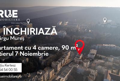 Ap. cu 4 camere de închiriat – 7 Noiembrie, Târgu Mureș - 1