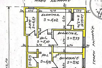 Apartament 3 camere si 2 bai de vanzare, str. Calugareni, Bacau-NORD - 3
