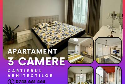 Apartament 3 camere - Prima inchiriere - Arhitectiilor - 1