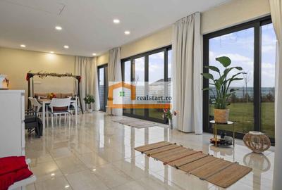 Langa Padure, Vila P+Pod , 1500mp teren,  terasa 40mp,  complex securizat - 9
