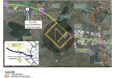 Autostrada A1 km23 acces A0 teren 10 HA -75 HA Logistic MOBEXPERT utilitati - 13
