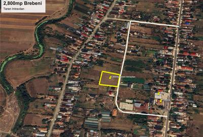 Teren intr. în centrul satului Brebeni, lângă Slatina. Împărțit în 4 parcele. - 1