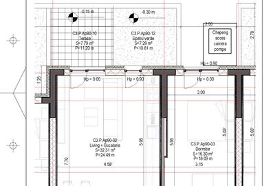 Apartament 2 camere / parter / 73mp utili / Valletta Towers / Craiova - 3