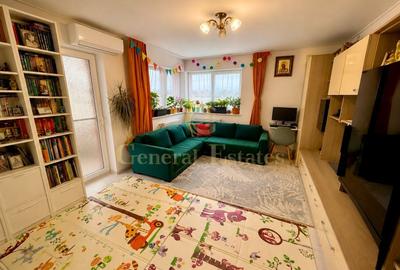 Apartament cu 2 camere decomandat, mobilat în Sânpetru