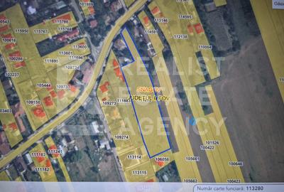 Teren intravilan de vânzare – 5.986 mp, Ciofliceni, Snagov (Ilfov) - 3