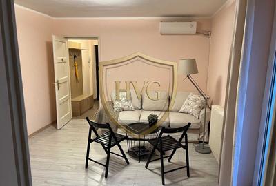 Apartament cu 2 camere semidecomandat, mobilat în P-ța Romană