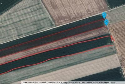 Teren agricol extravilan de 77000 mp, în Hălchiu