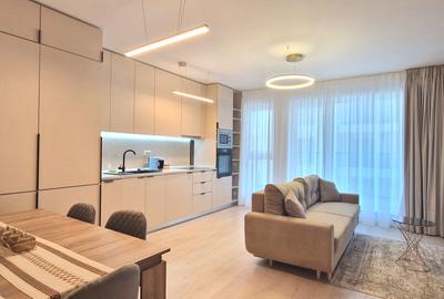 Apartament cu 2 camere semidecomandat, mobilat în Voluntari