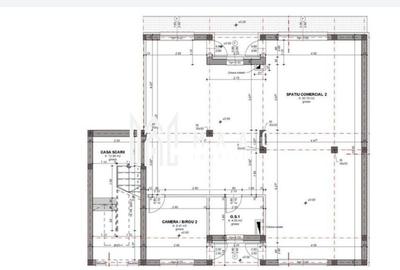 Spatiu Comercial | Open-space | 4 locuri de parcare | 93MPU | Arhitectilor - 1