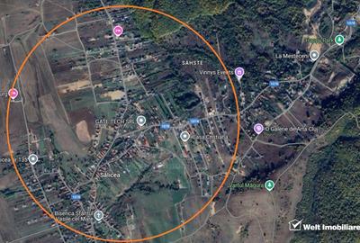 Teren Construcții intravilan de 2350 mp, în Sălicea
