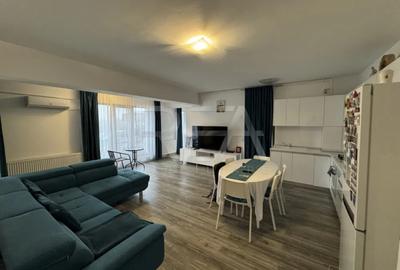 Apartament cu 2 camere semidecomandat, mobilat în Uverturii