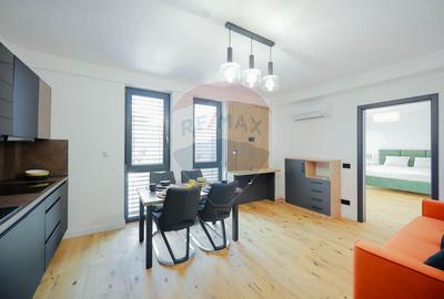 Apartament cu 2 camere nedecomandat, mobilat în Ultracentral